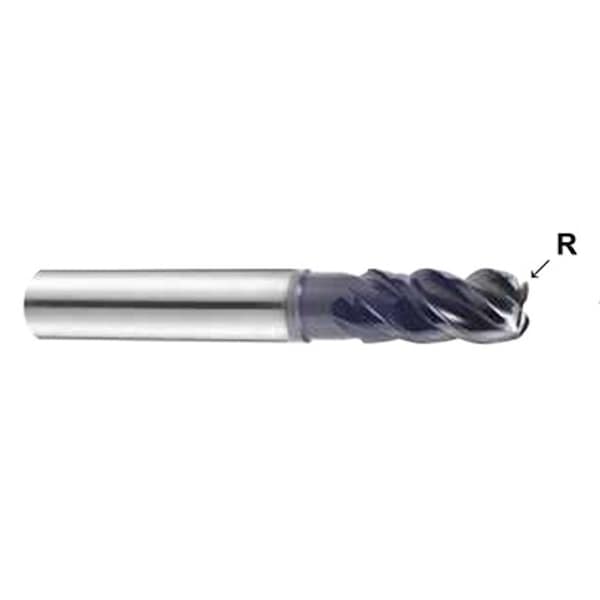 Yg-1 Tool TitanoxPower4FlMultipleHelixDoubleCore Corner Radius FlatEnd Mill GMG41912 - main